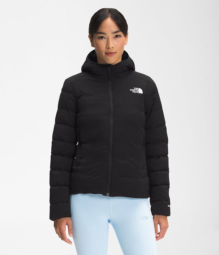 The North Face Puffer Jacket Castleview 50/50 Black - Womens - Thailand DSLJF-2870